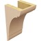 Ekena Millwork 5"W x 5"D x 10"H Wide Olympic Rough Cedar Woodgrain TimberThane Corbel, Primed Tan CORUR05X05X10OLYRCPR - alternate 4